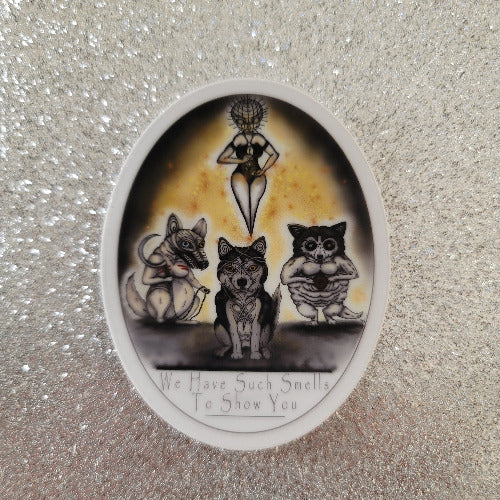 Cenobarks Clear Sticker