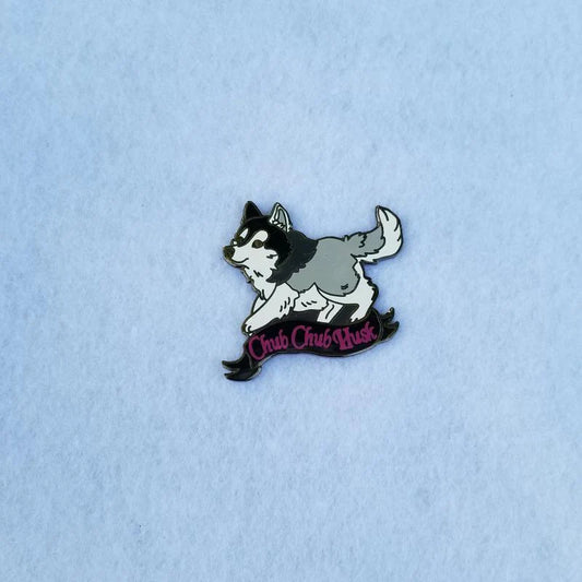 Chub Chub Husk Hard Enamel Pin