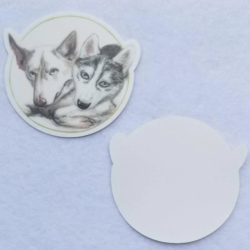 Husky Vinyl Sticker