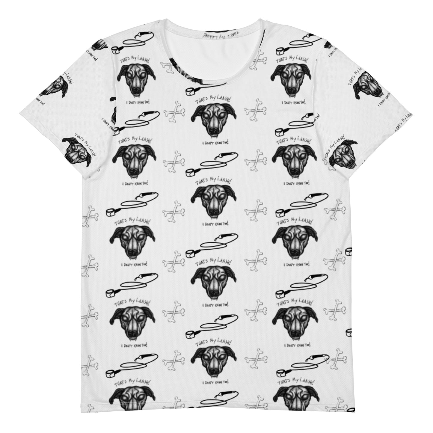 All-Over Print Men's Athletic T-shirt (Print on Demand).