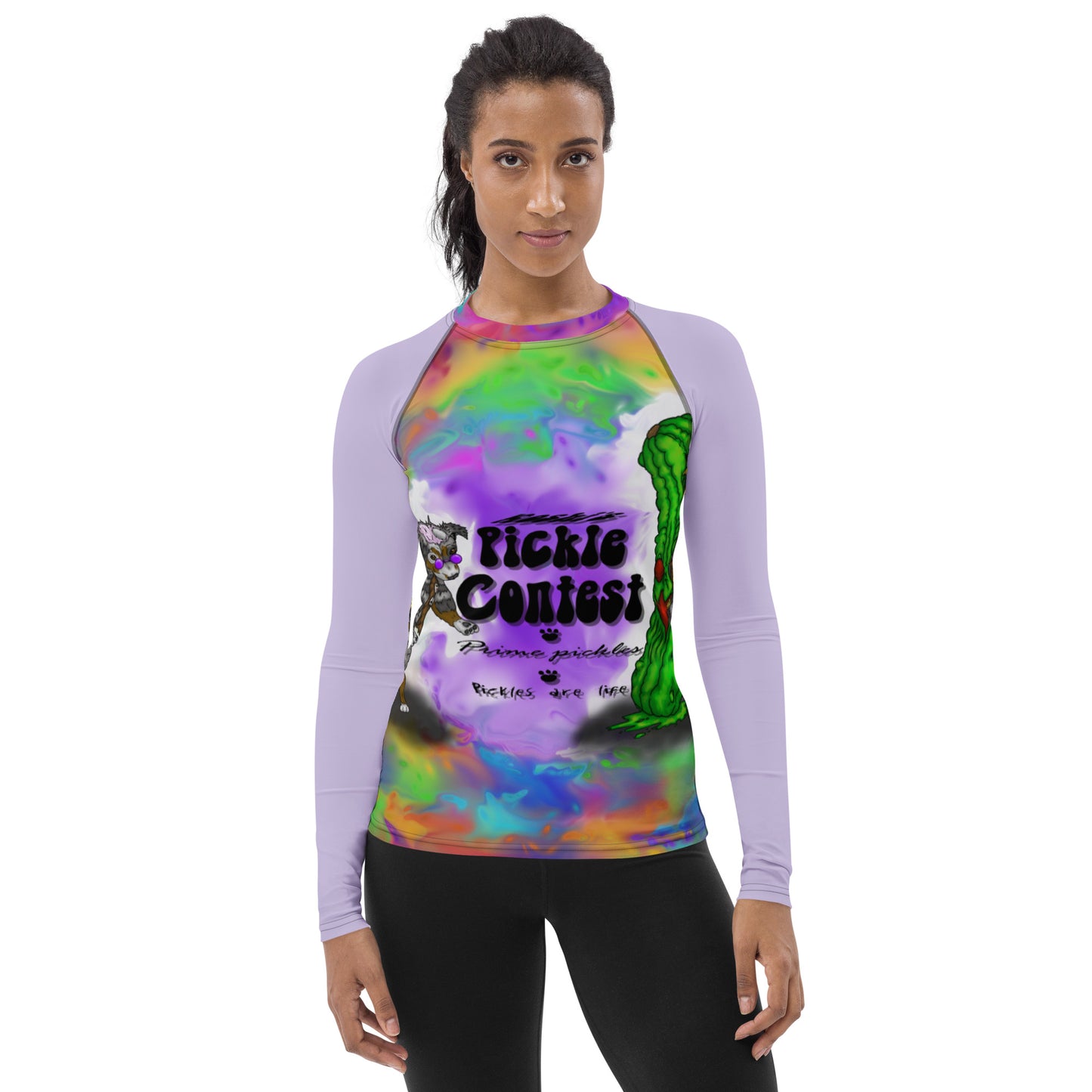 Women's Rash Guard (Print on Demand).