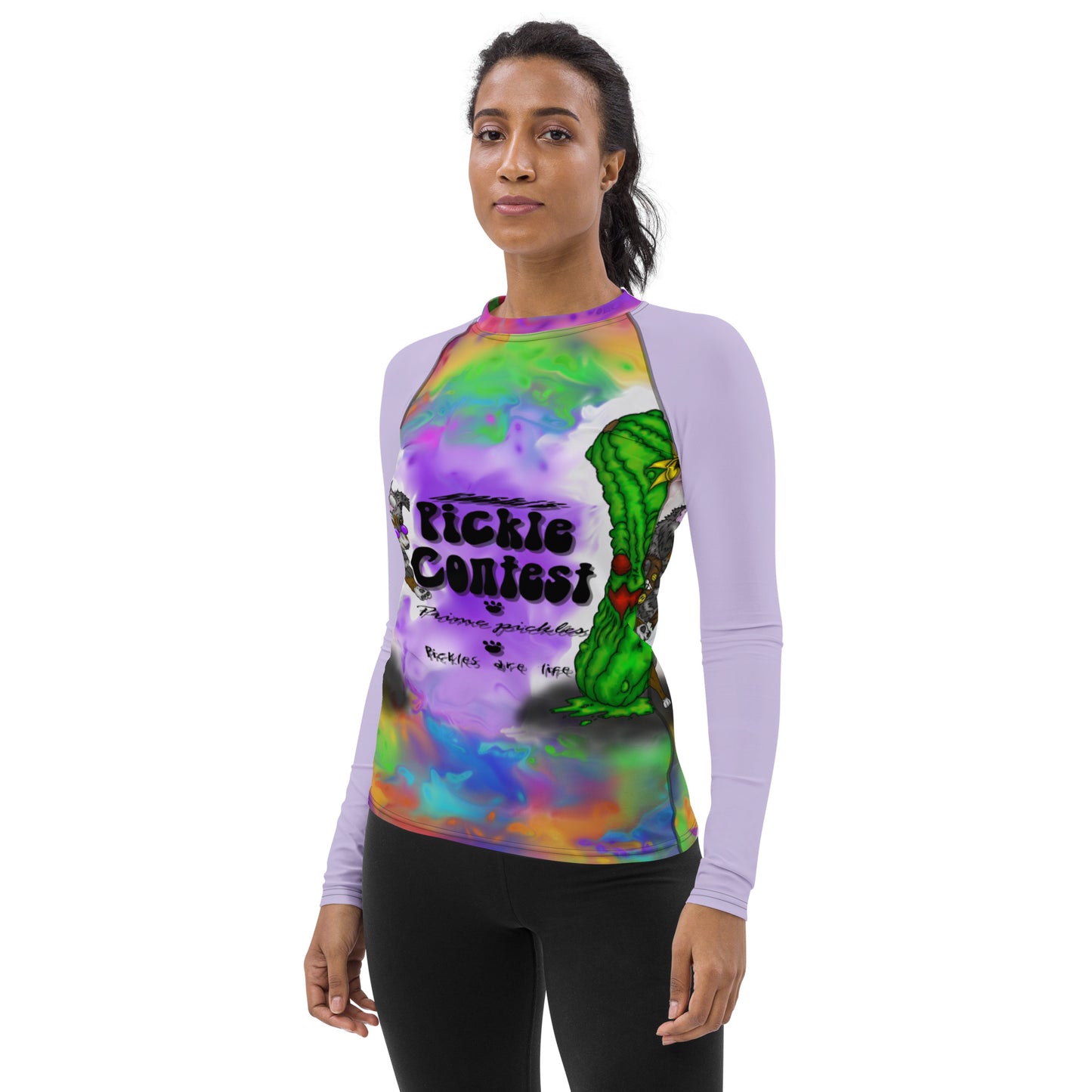 Women's Rash Guard (Print on Demand).