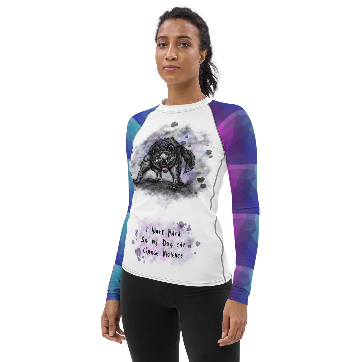 Women's Rash Guard (Print on Demand).
