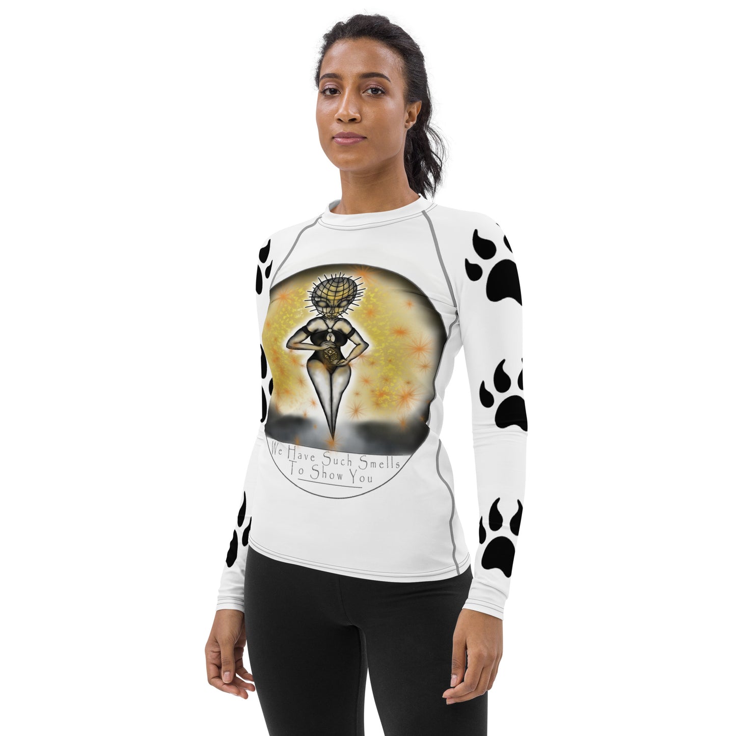 Women's Rash Guard (Print on Demand).