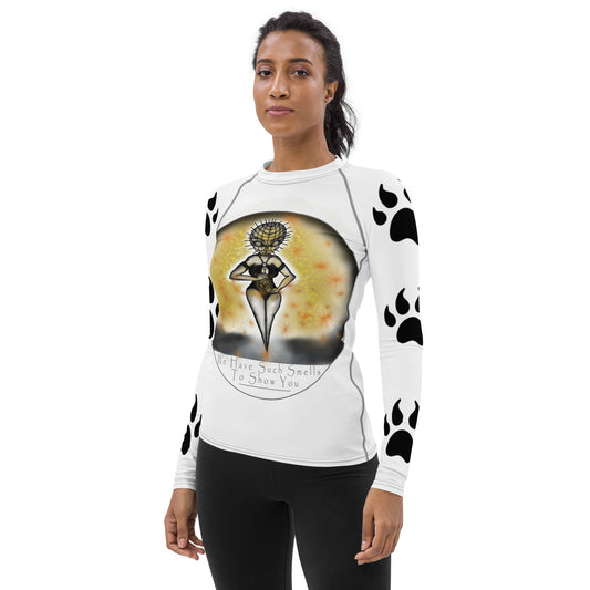 Women's Rash Guard (Print on Demand).