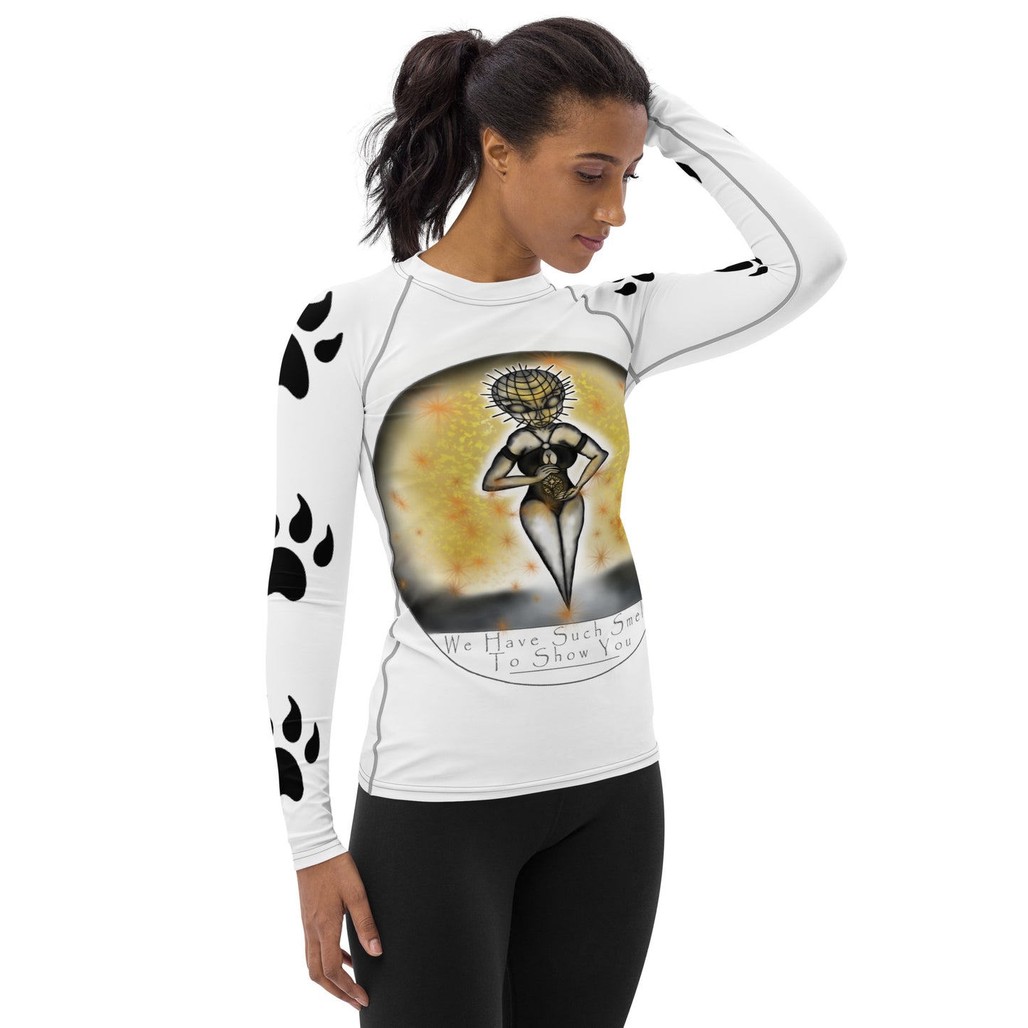 Women's Rash Guard (Print on Demand).