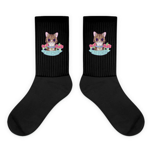 Cat Lover Socks (Print on Demand).