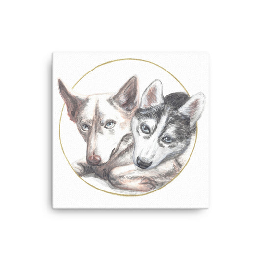 Husky Canvas (Print on Demand).