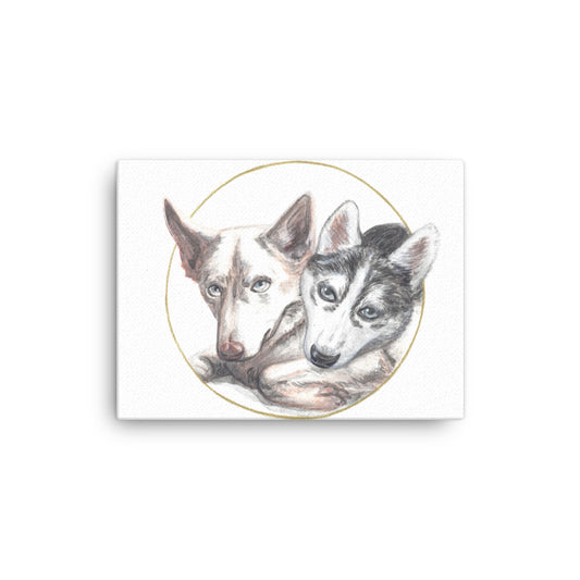 Husky Canvas (Print on Demand).
