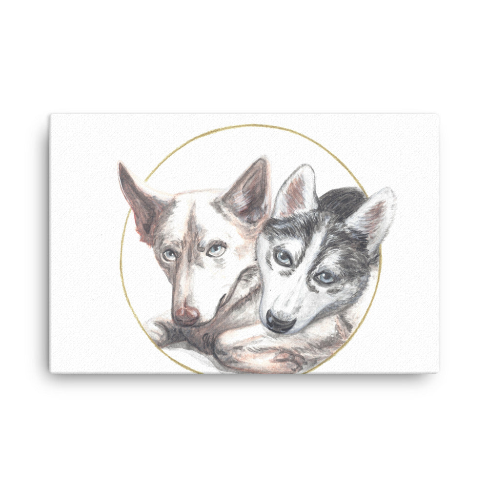 Husky Canvas (Print on Demand).