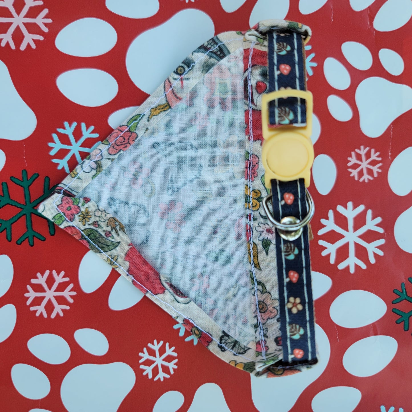 Twisty the Clown Pennywise Joker Extra Small Dog Bandana (Over the Collar) // Halloween Cat Bandana // Gift for Pets