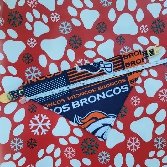 Donation Sport Themed Small Pet Bandana (Over the Collar) // NFL Cat Bandana // Gift for Pets